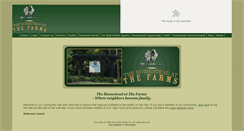 Desktop Screenshot of homesteadatthefarms.com